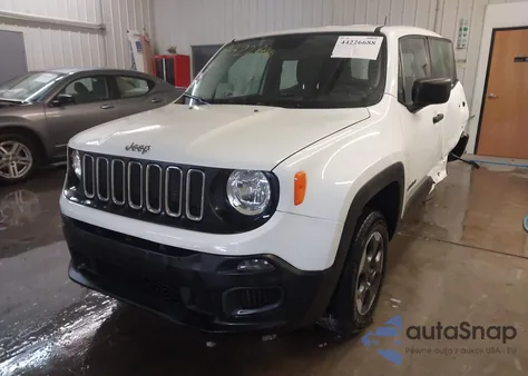 2016 Jeep Renegade Sport z USA, uszkodzony, nr VIN ZACCJBAW1GPC47251